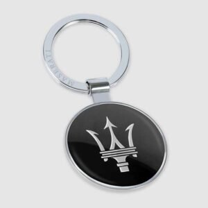 Llavero italiano con logo original escudería MASERATI